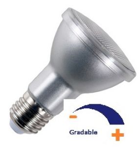 500 lumens, 7 WATT Graduable Blanc chaud 2 700 K