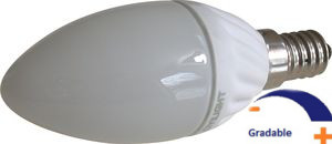 250 lumens, 4 WATT, Blanc chaud 2 700 K