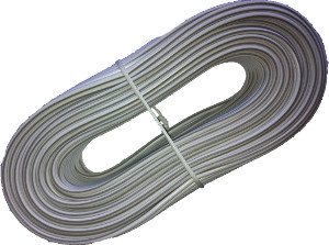 Câble blanc 2 x 1,5mm² pour cablage rouleaux LED