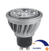 300 lumens, 6 WATT, Blanc chaud 2 700 K, Gradable