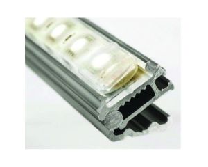 Profilé aluminium corniche pour rouleau LED 