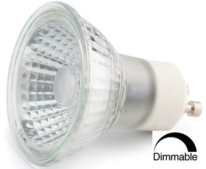 520 lumens, 6 WATT, Blanc chaud 3 000 K, Gradable