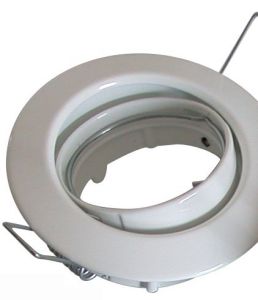 Encastrable rond orientable GU10 blanc