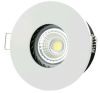 Encastrable rond fixe GU10 blanc IP65