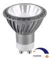 345 lumens, 7 WATT, Blanc chaud 2 700 K, Gradable