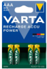 636372 VARTA ACCU AAA/R03 x 4 - 800 mAh pré-chargés