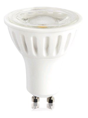 500 lumens, 6W, 230V, Blanc chaud 3 000 K, Gradable