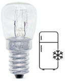 249814 E14 Incandescence  T26 25W REFRIGERATEUR