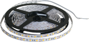 800 lumens/m, 12V, 6A, Blanc chaud 3 000 K